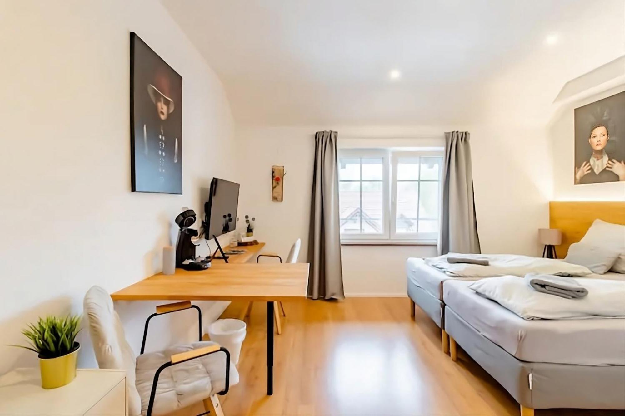 Komfortables Doppelzimmer In Kehl Goldscheuer - 1A Guesthouse ภายนอก รูปภาพ